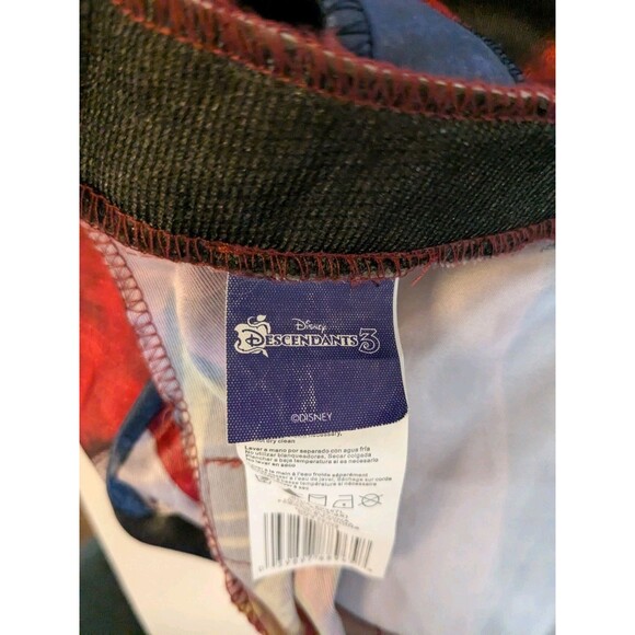 Evie Costume Descendants 3 Girls Small 4-6X Wig, Skirt, Gloves Halloween Dressup - Picture 6 of 10